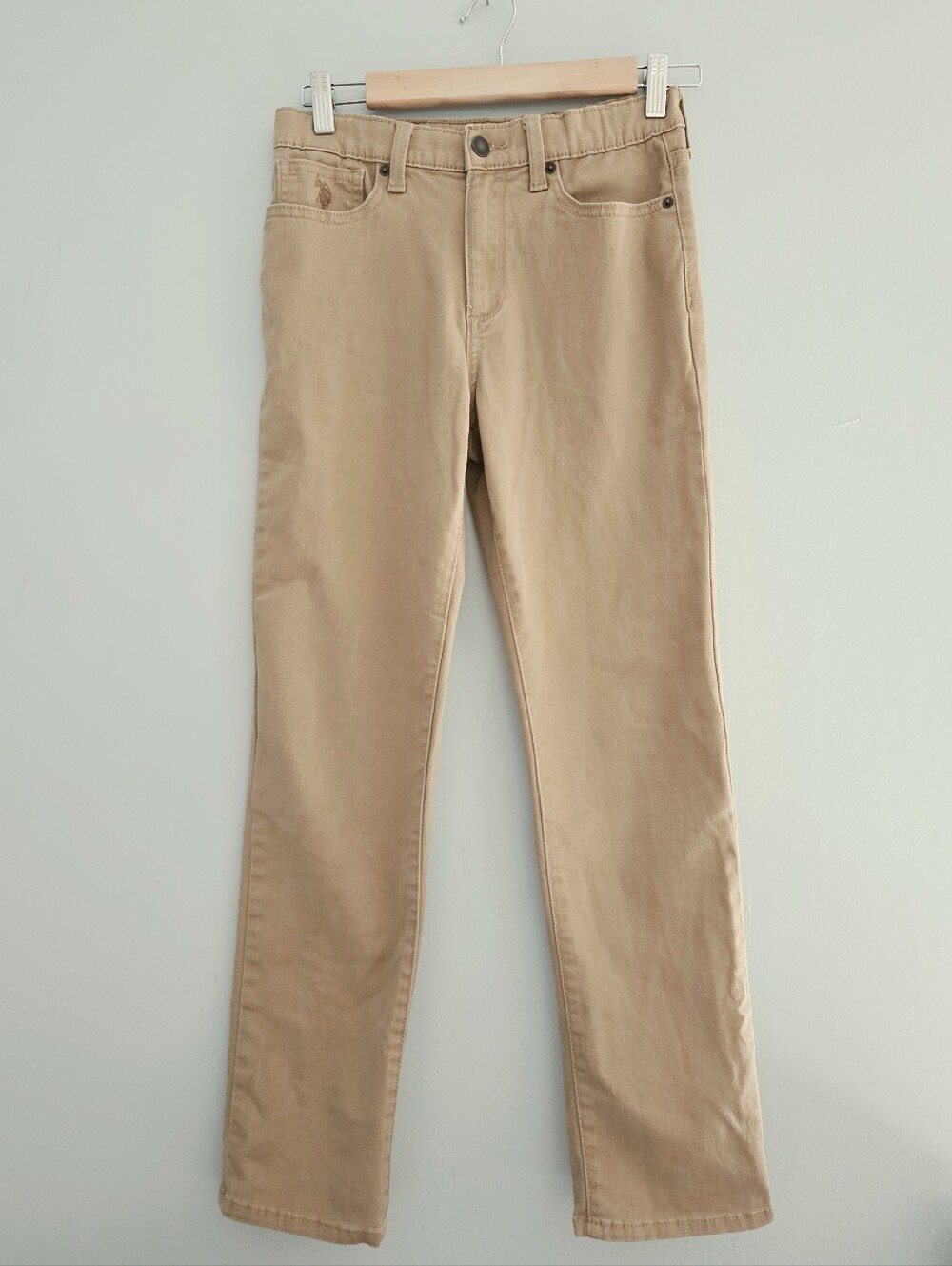 Polo Ralph Lauren 5 pocket chino jean, khaki, boys 14